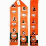 Buy BJP Roto Patka in Bulk – Printed Lotus Campaign Scarf