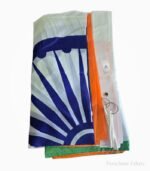 20x30 Inch Indian National Flag Parachute Fabric with Ashoka Chakra