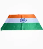 Indian National Flag 20x30 Inch Satin Tiranga Jhanda Wide View