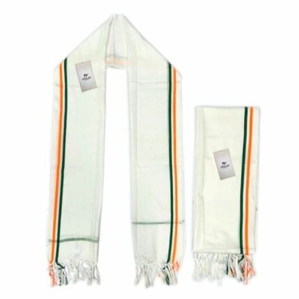 Tiranga gamcha with tassels