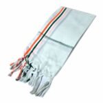 Tiranga Gamcha with Tassels fold view