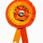 Buy 2-Layer Ribbon Badge for Events, Campaigns & Felicitations – Satin Finish (Color Variants Available)