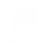 flag icon white