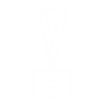 lanyard icon white