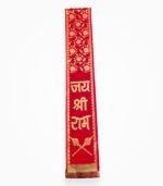 Jai Shree Ram Phatka single fold red stole