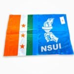 NSUI flag satin student union rally flag