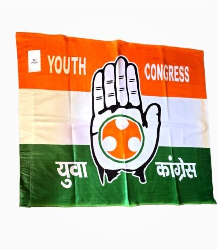 Yuva Congress flag 40x60 inch satin