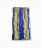 Bhim Army Blue Gamcha Yellow Border – Packed Ready to Ship
