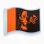 Hanuman Ji Car Flag Rudra Design – Jai Shri Ram Bhagwa Bonnet Flag