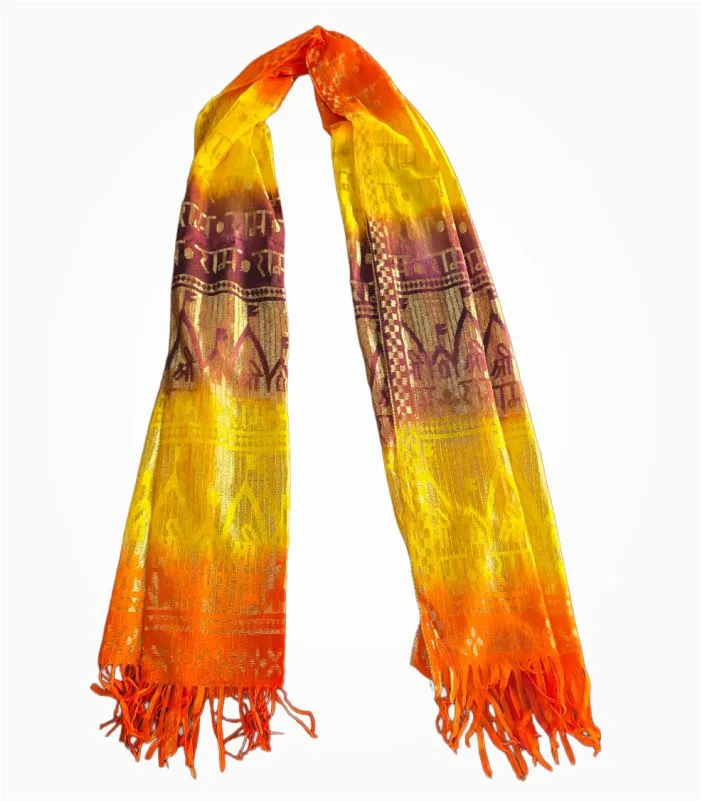 Jai Shri Ram chunri dupatta multicolour rasal stole for welcome ceremony and stage felicitation – Jhalak Enterprises Bhopal