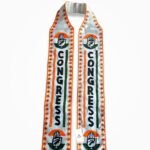 Congress Party VIP Embroidery Muffler Cotton Scarf