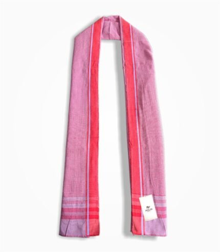Akhilesh Yadav Gamcha Pink Cotton Design