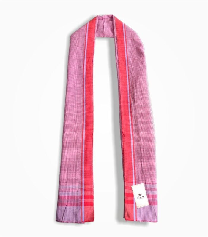 Akhilesh Yadav Gamcha Pink Cotton Design