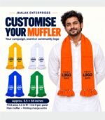 Custom Muffler – Plain Patka for Campaigns, Rallies & Events - Image 2